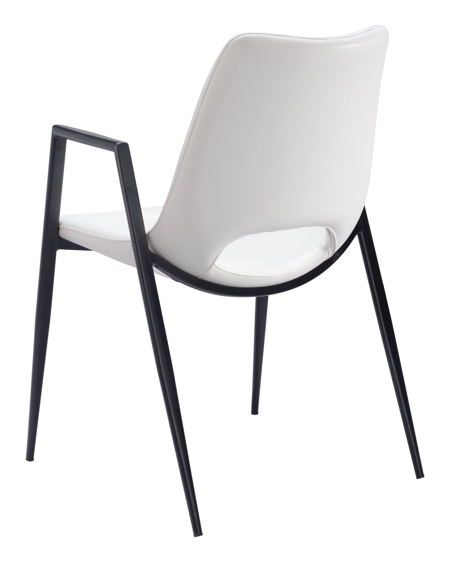 Dining Chair (Set of 2) White - Modern & Ergonomic Seating for Home & Office