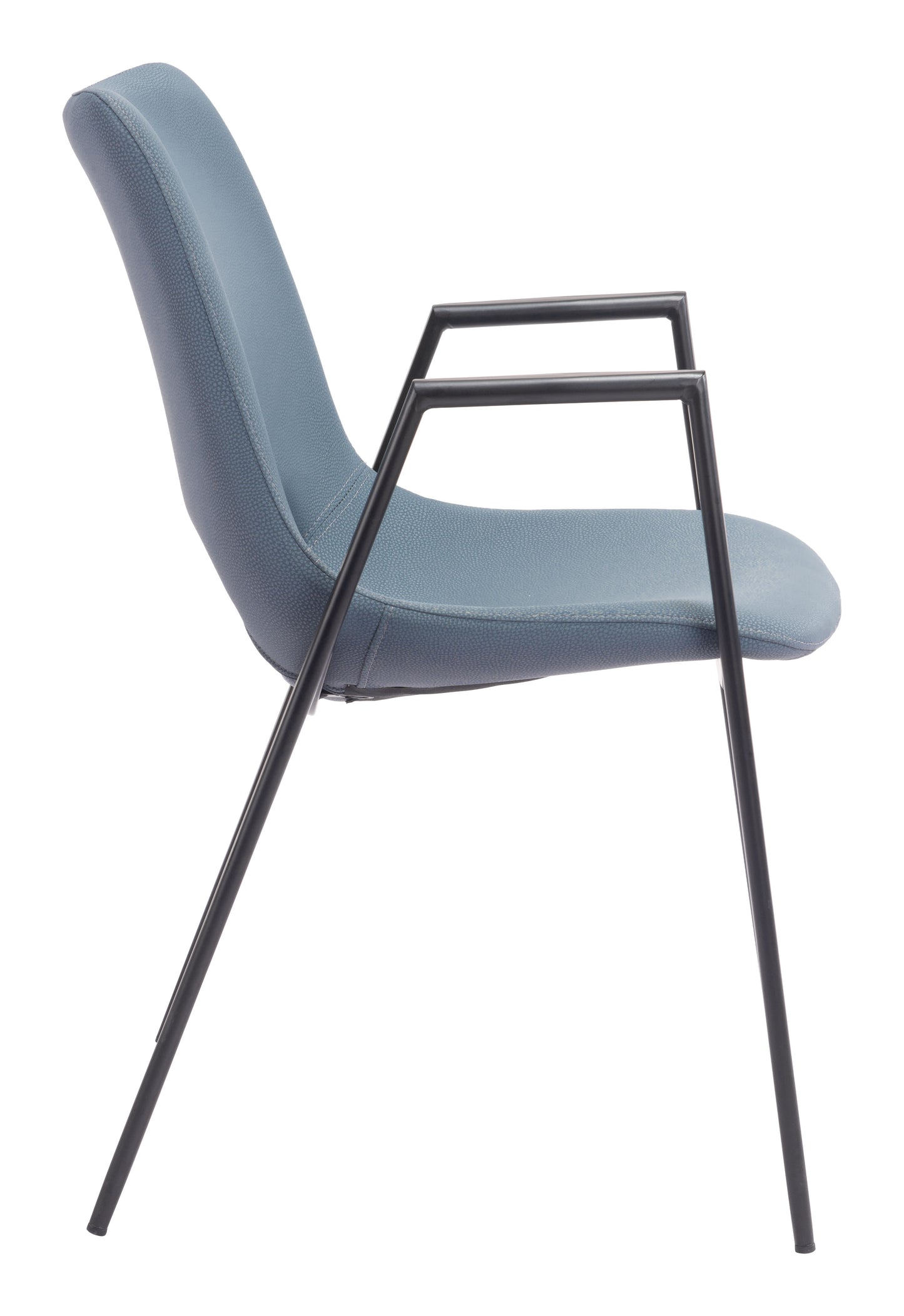 Dining Chair (Set of 2) Azure Gray - Modern & Ergonomic Seating for Home & Office