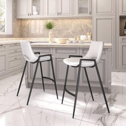 Counter Stool (Set of 2) White - Premium Quality & Stylish Design for Your Home