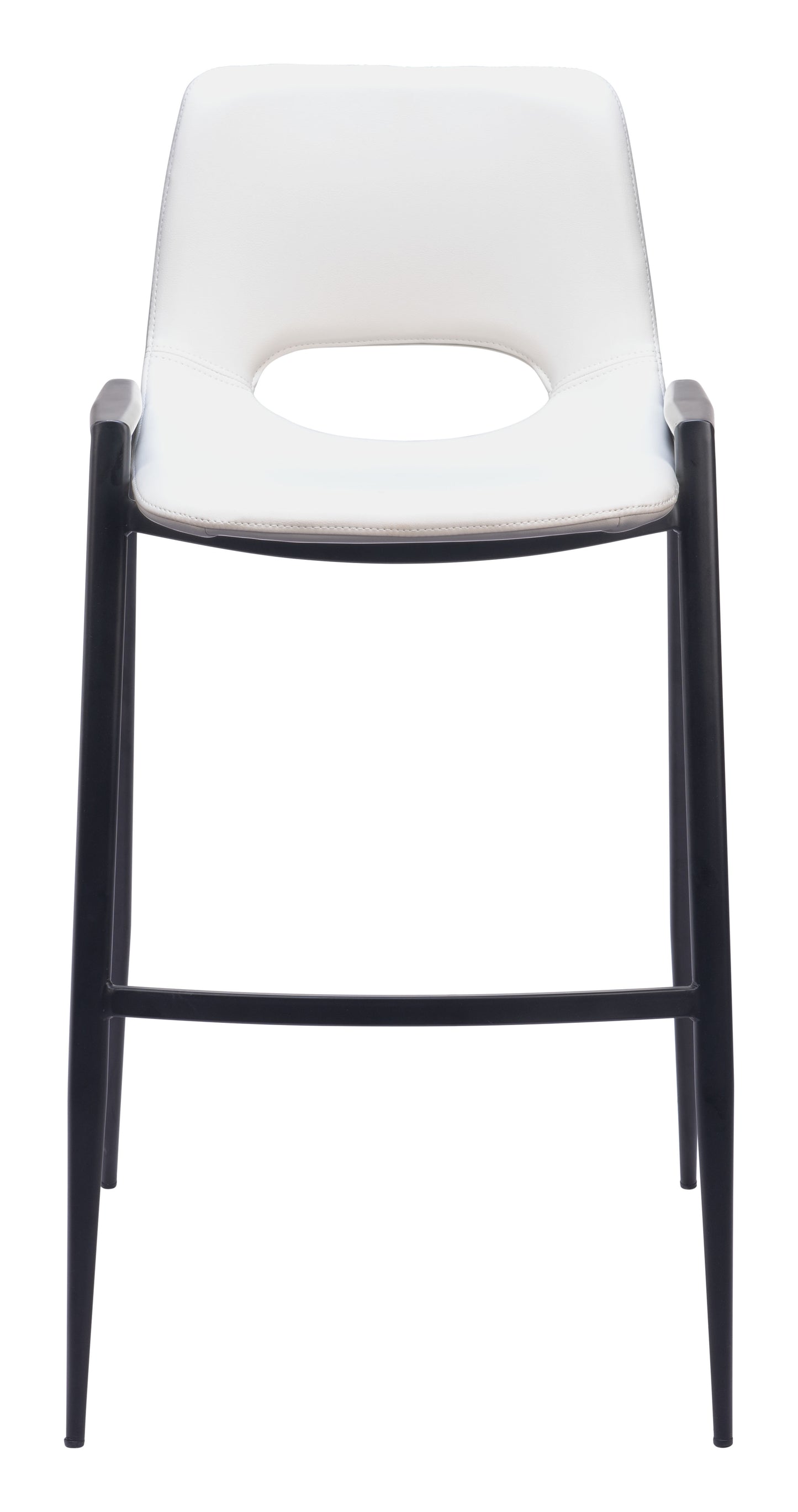 Tabouret de bar Desi (lot de 2) blanc