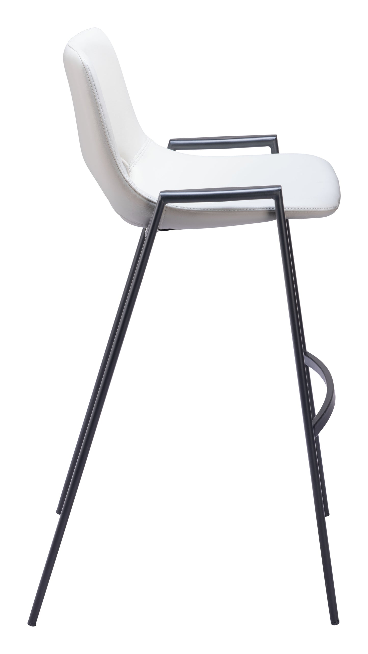 Tabouret de bar Desi (lot de 2) blanc