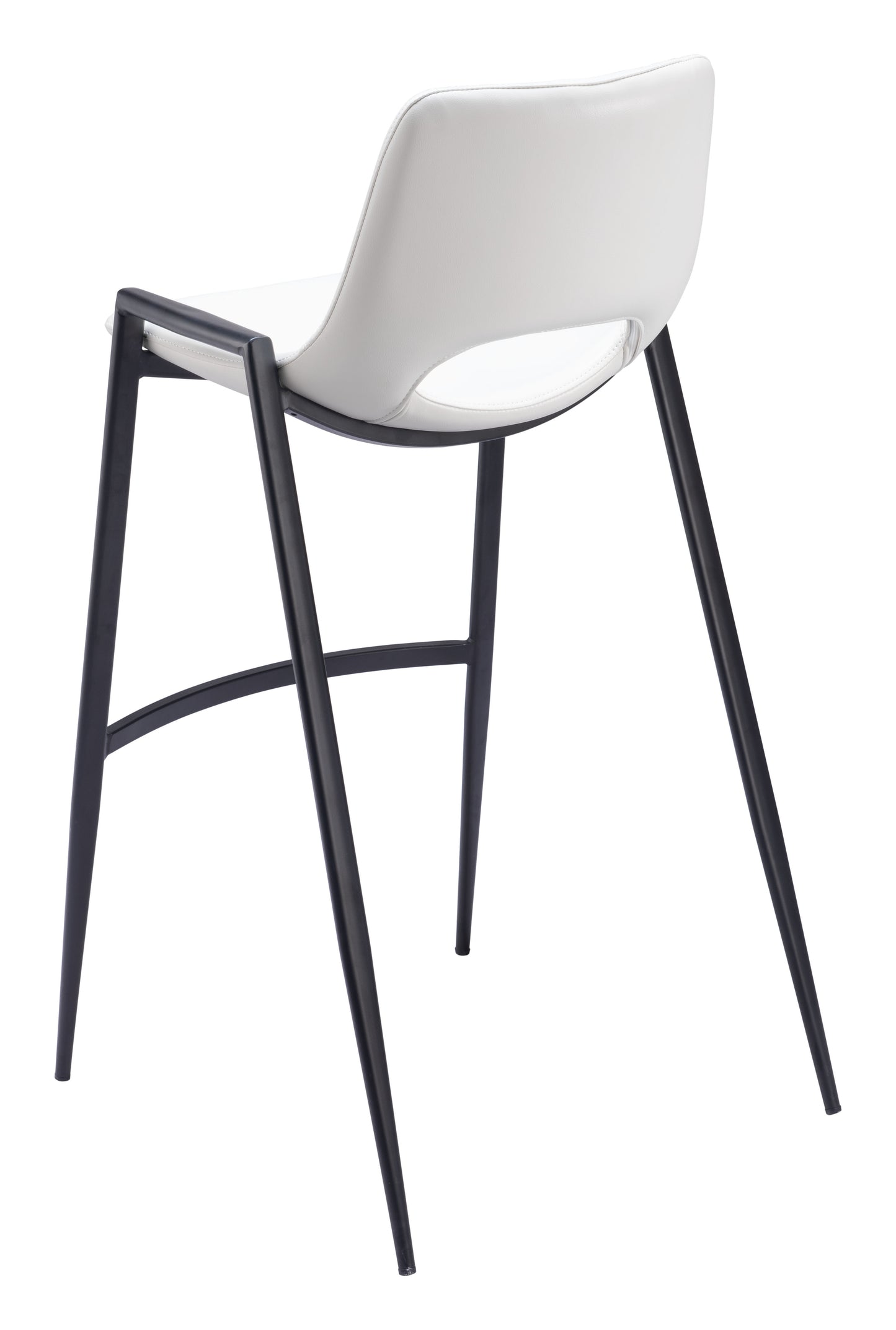 Tabouret de bar Desi (lot de 2) blanc