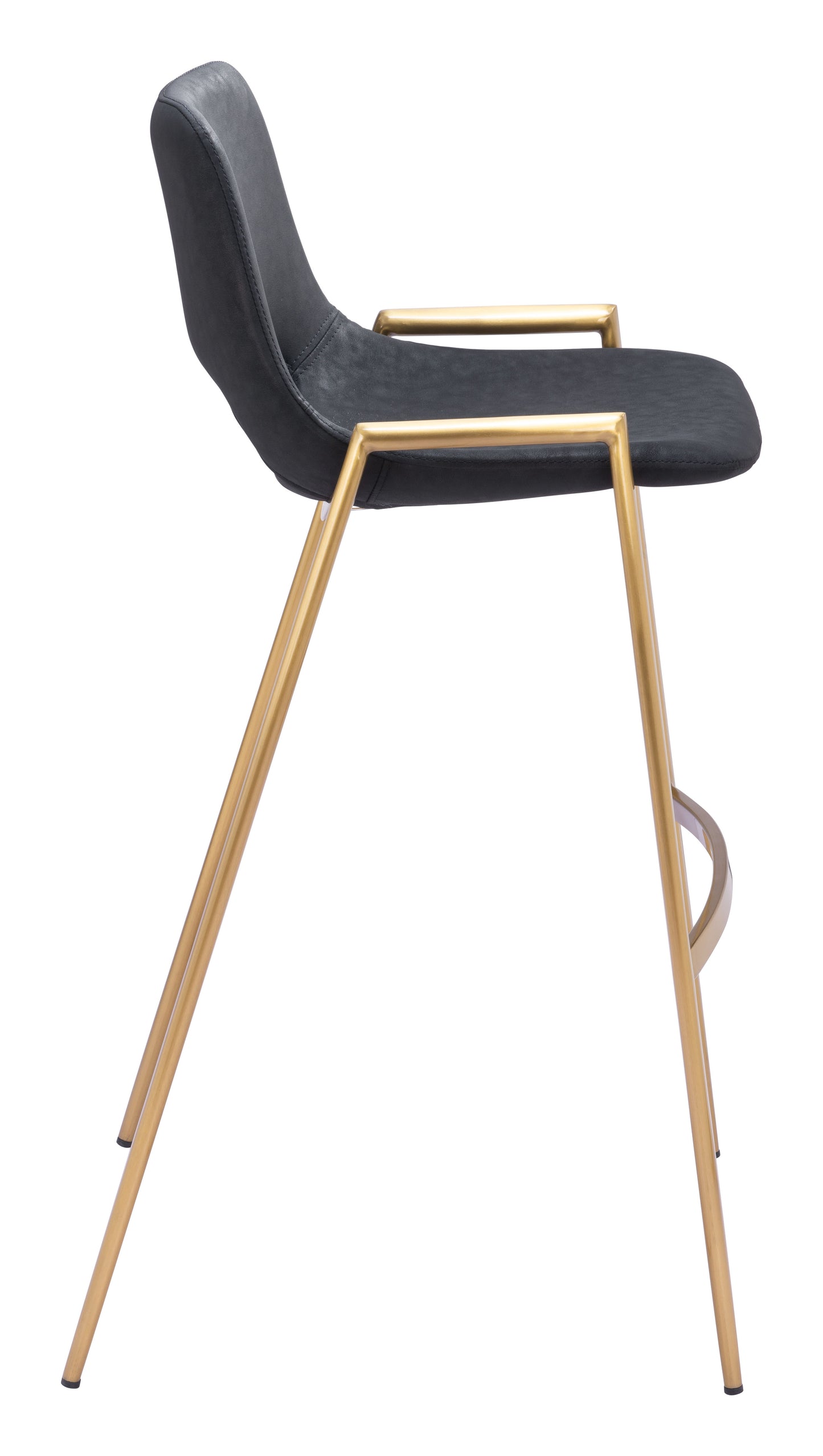 Barstool (Set of 2) Black & Gold - Premium Quality & Stylish Design for Your Home