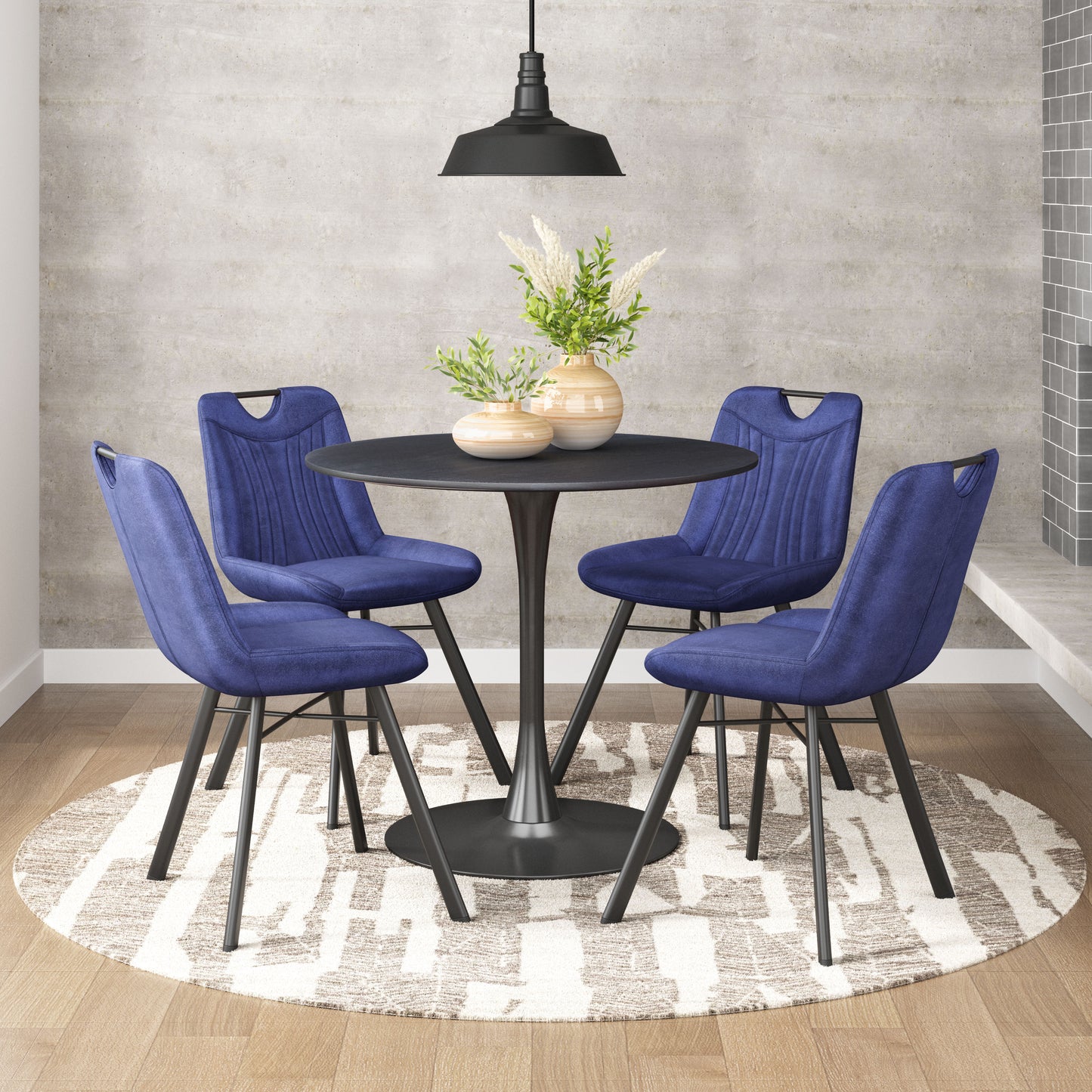 Dining Table Black - Elegant & Durable Dining Table for Stylish Spaces