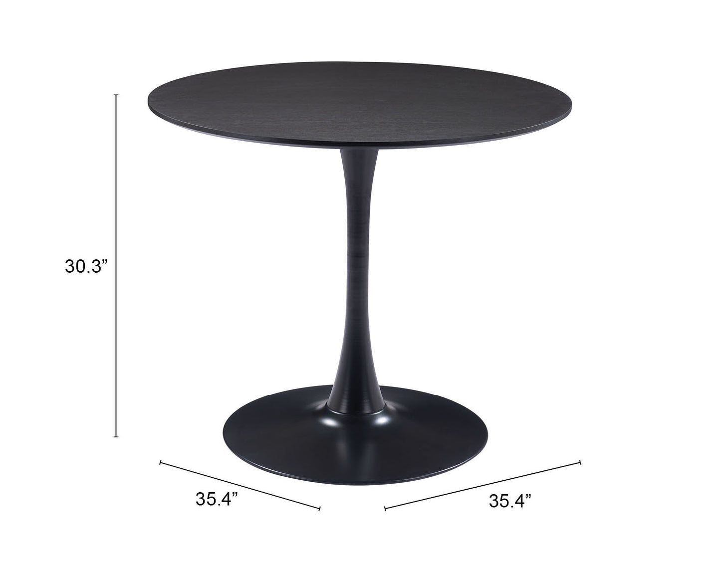 Dining Table Black - Elegant & Durable Dining Table for Stylish Spaces