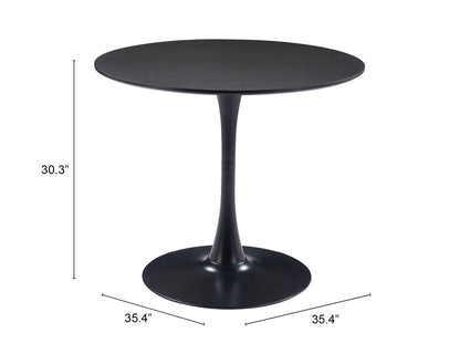Dining Table Black - Elegant & Durable Dining Table for Stylish Spaces