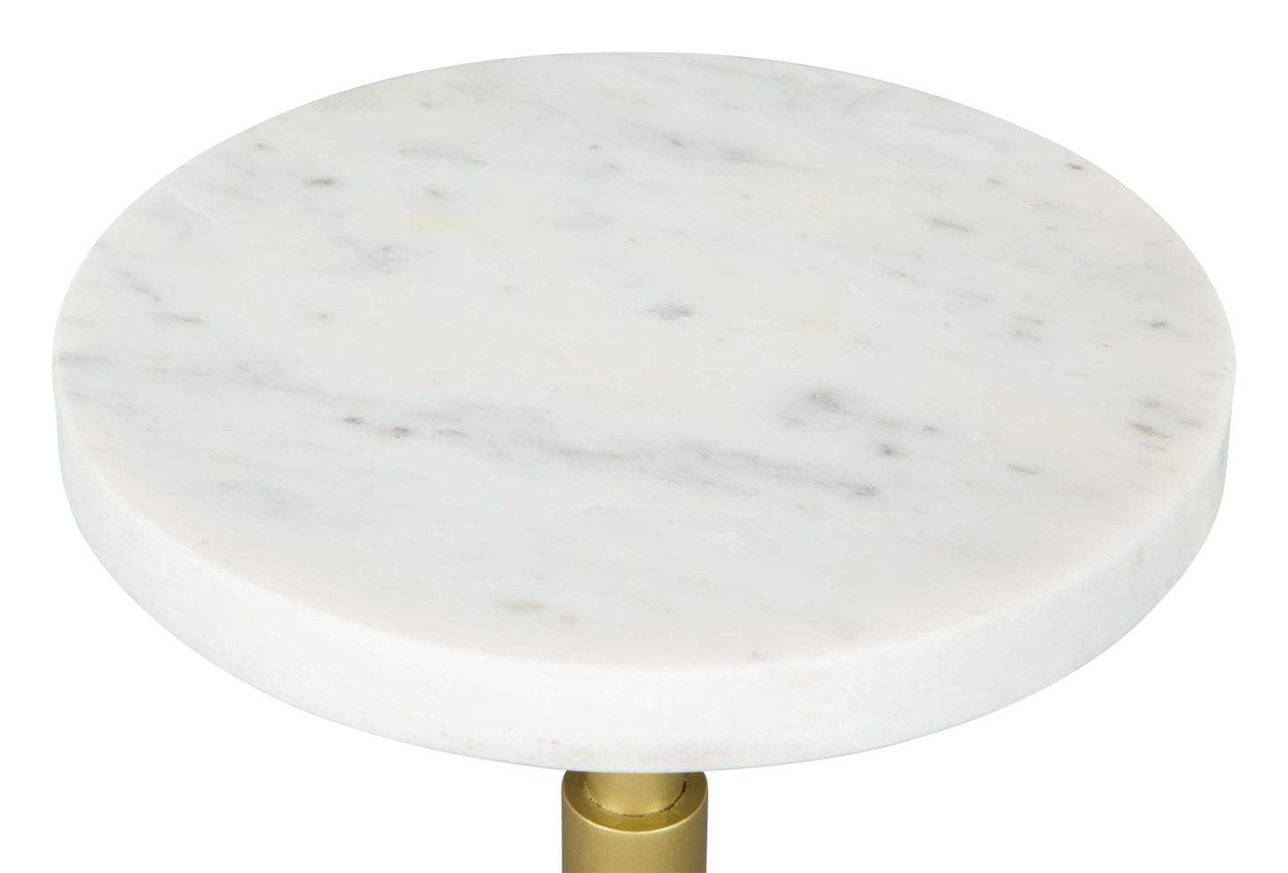 Side Table White & Gold - Elegant & Durable Dining Table for Stylish Spaces