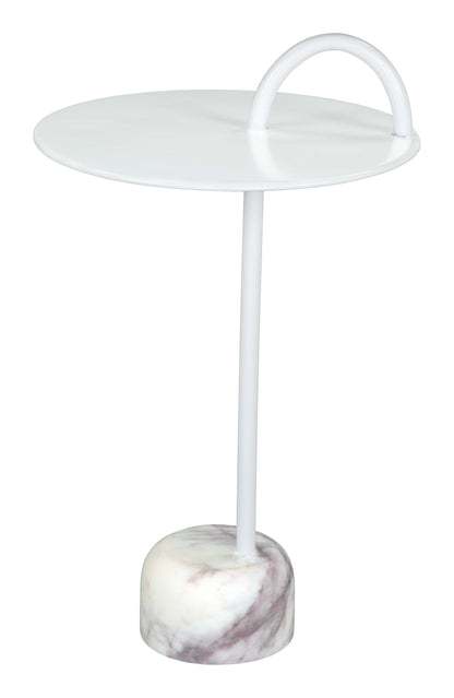Table d'appoint Will blanche