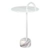 Table d'appoint Will blanche