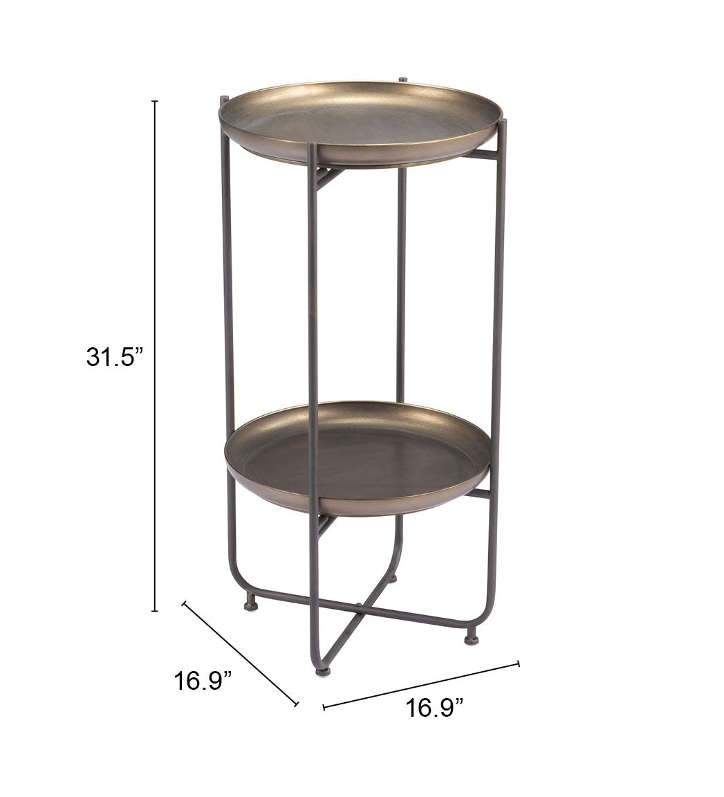 Accent Table Bronze - Elegant & Durable Dining Table for Stylish Spaces