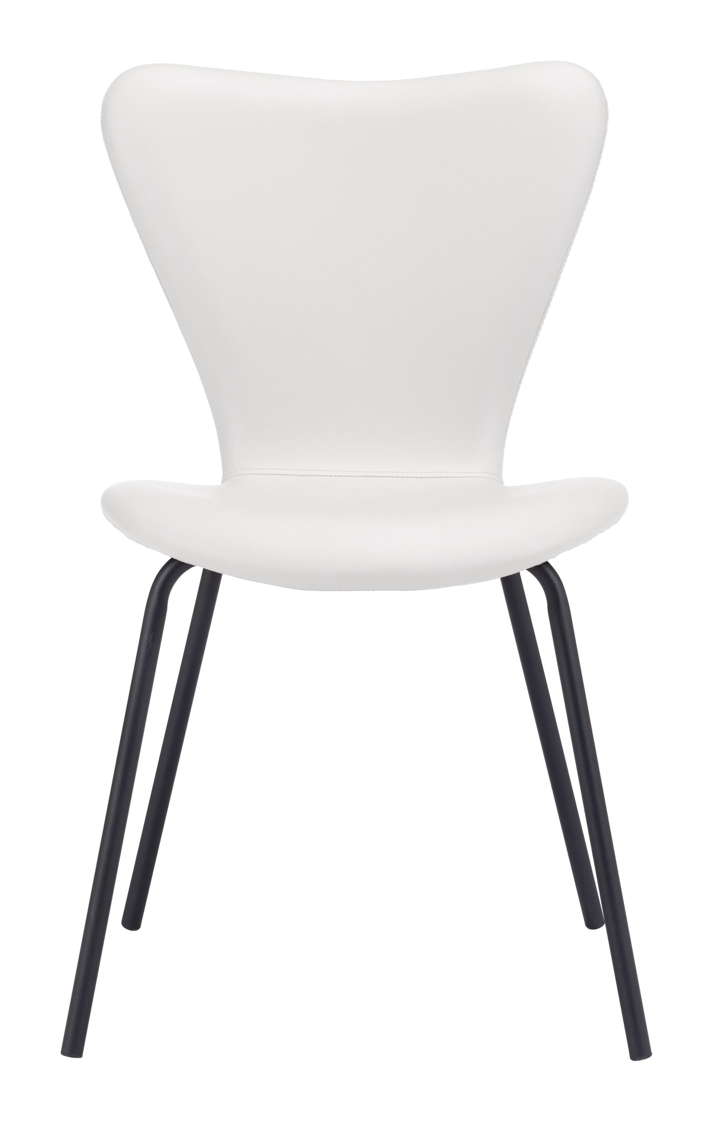 Dining Chair (Set of 2) White - Modern & Ergonomic Seating for Home & Office