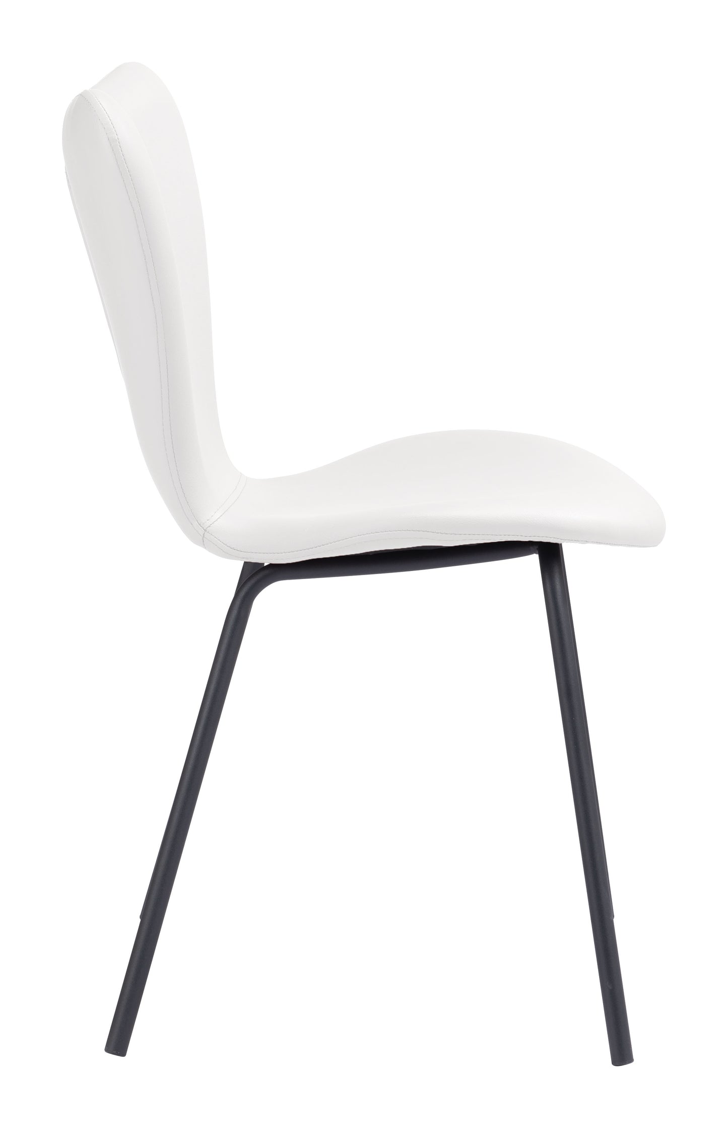 Dining Chair (Set of 2) White - Modern & Ergonomic Seating for Home & Office