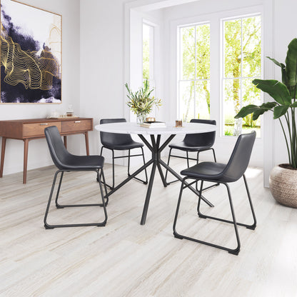 Dining Chair (Set of 2) Black - Modern & Ergonomic Seating for Home & Office