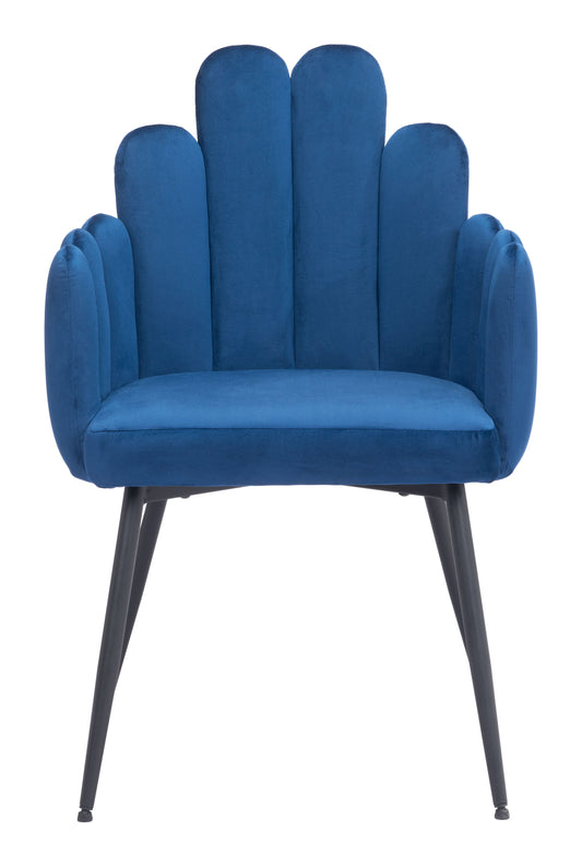 Dining Chair (Set of 2) Navy Blue - Modern & Ergonomic Seating for Home & Office