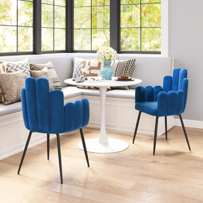 Chaise de salle à manger Noosa (lot de 2) bleu marine