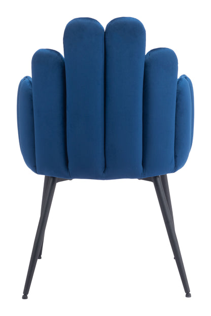 Chaise de salle à manger Noosa (lot de 2) bleu marine
