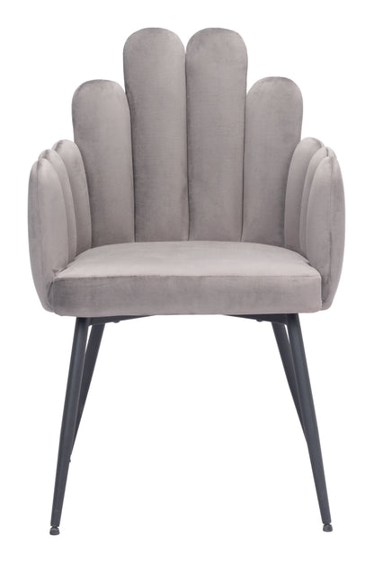 Dining Chair (Set of 2) Gray - Modern & Ergonomic Seating for Home & Office
