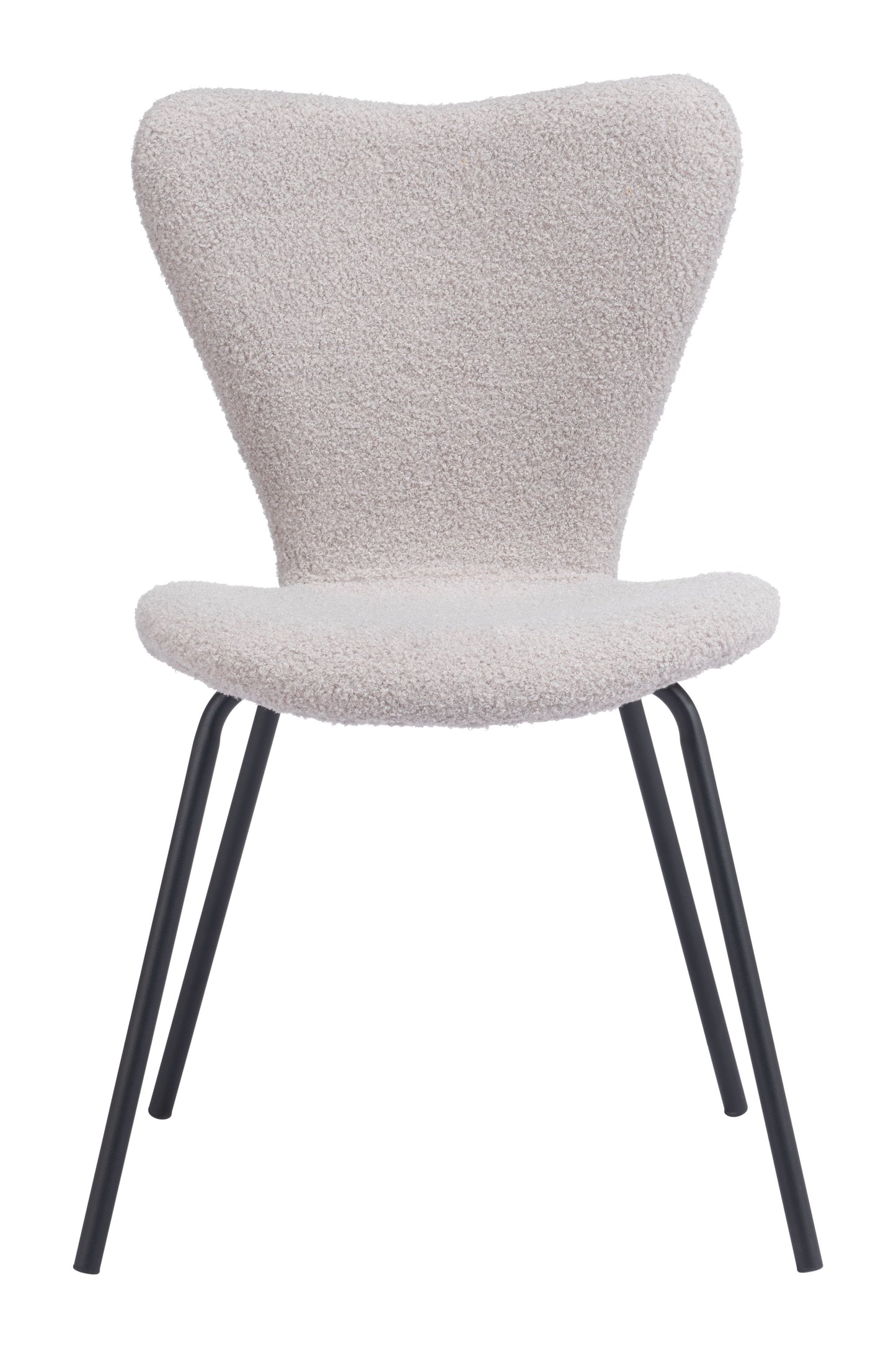 Dining Chair (Set of 2) Light Gray - Modern & Ergonomic Seating for Home & Office