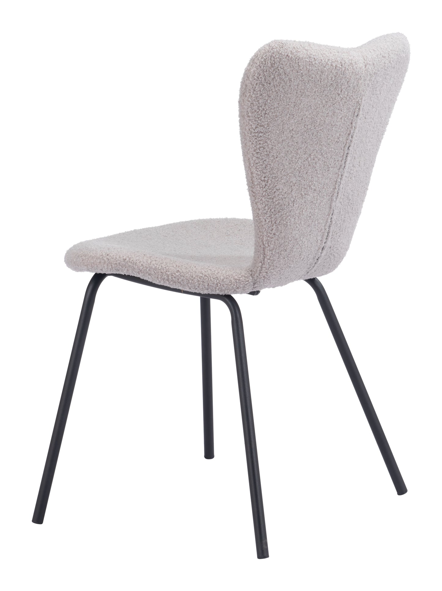 Dining Chair (Set of 2) Light Gray - Modern & Ergonomic Seating for Home & Office