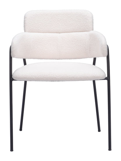 Dining Chair (Set of 2) Cream - Modern & Ergonomic Seating for Home & Office
