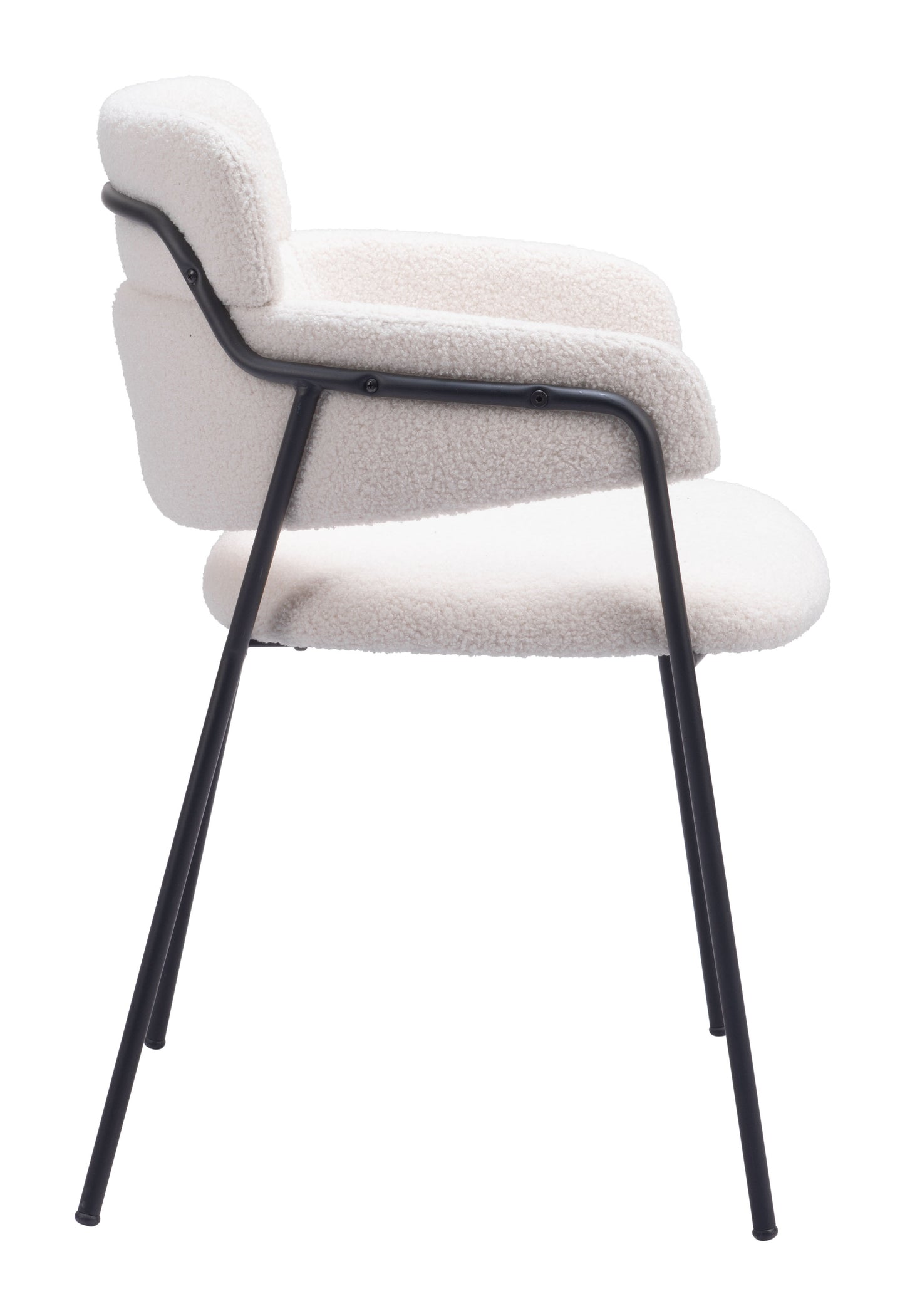 Dining Chair (Set of 2) Cream - Modern & Ergonomic Seating for Home & Office
