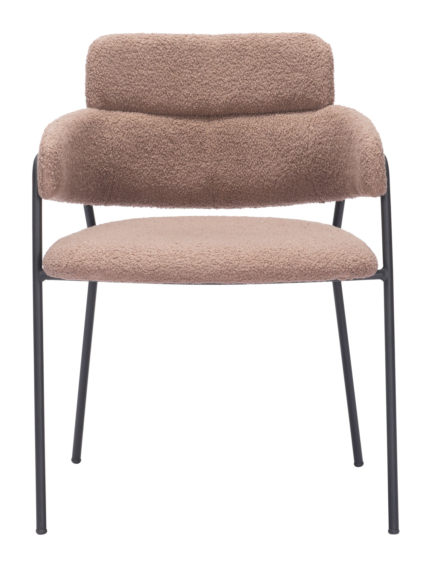 Chaise de salle à manger Marcel (lot de 2) marron