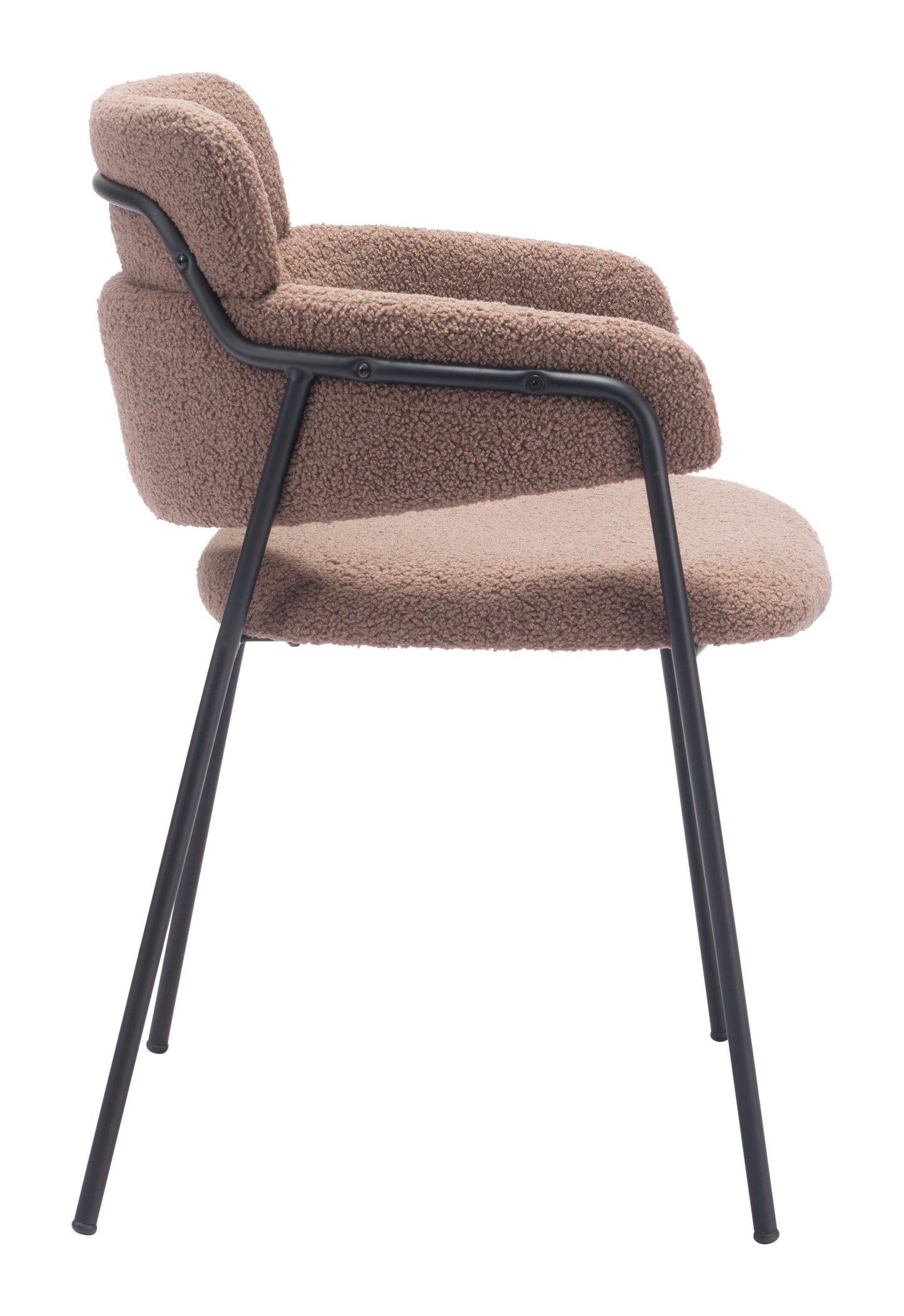 Chaise de salle à manger Marcel (lot de 2) marron
