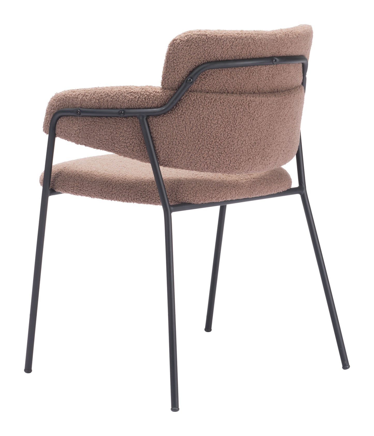 Chaise de salle à manger Marcel (lot de 2) marron