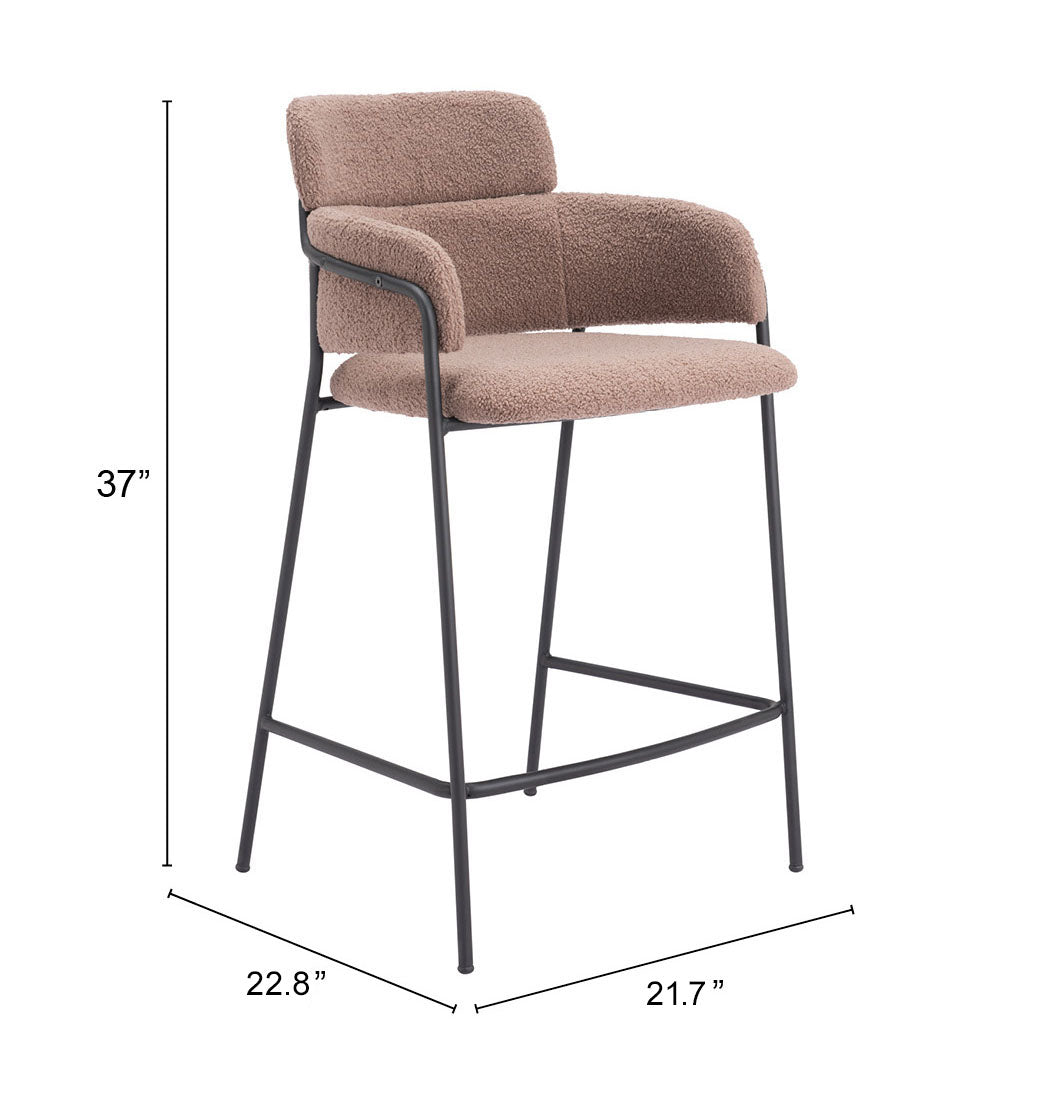 Counter Stool (Set of 2) Brown - Premium Quality & Stylish Design for Your Home