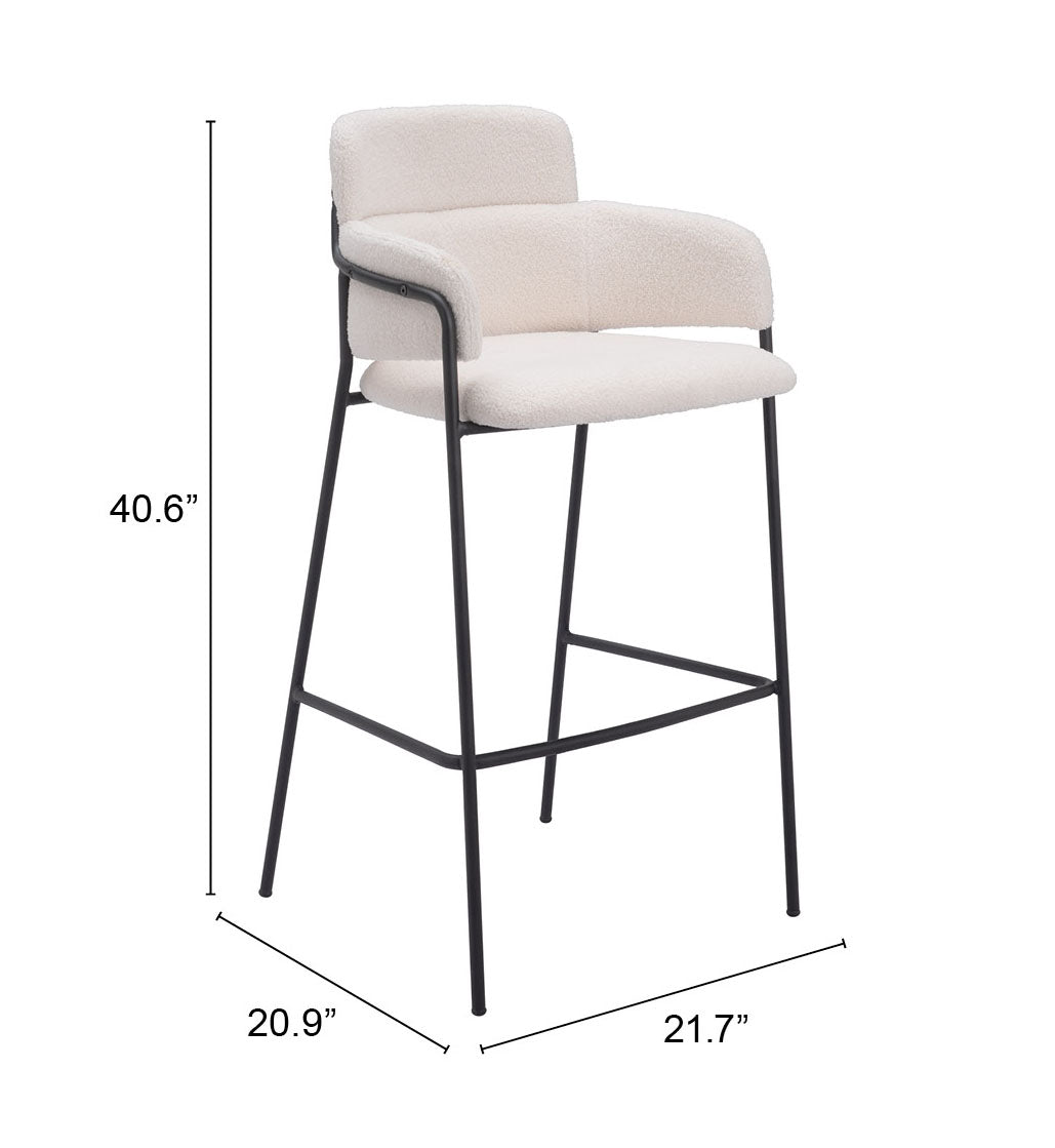 Barstool (Set of 2) Cream - Premium Quality & Stylish Design for Your Home