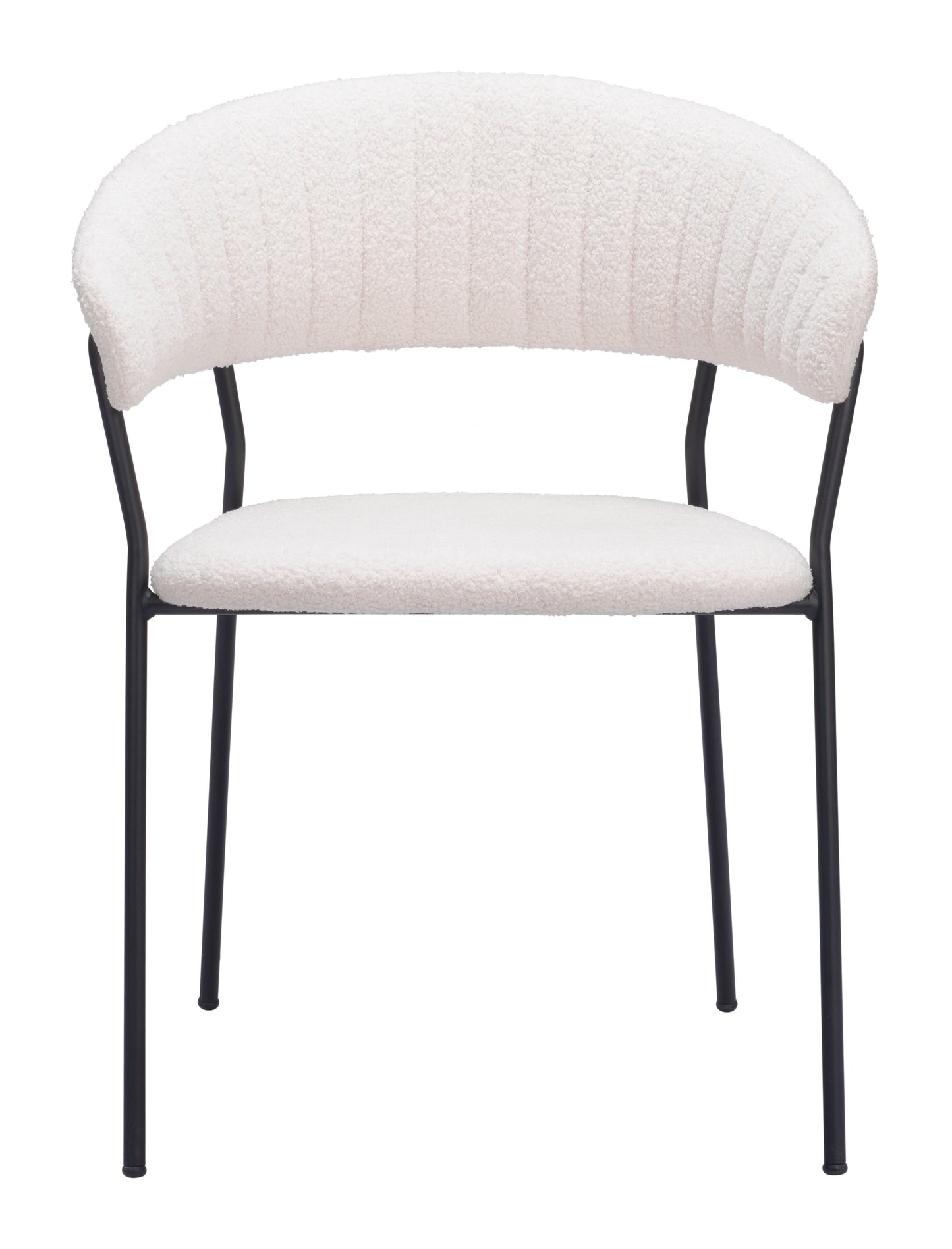 Dining Chair (Set of 2) Cream - Modern & Ergonomic Seating for Home & Office