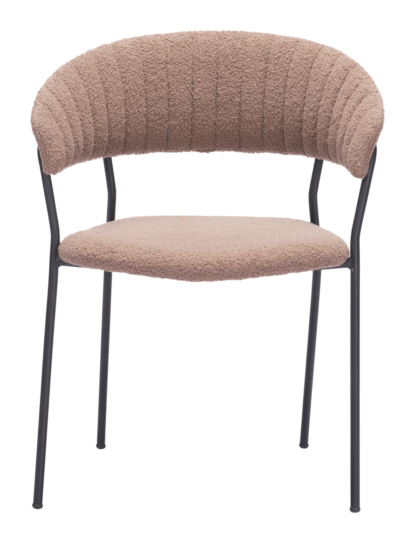Chaise de salle à manger Joséphine (lot de 2) marron