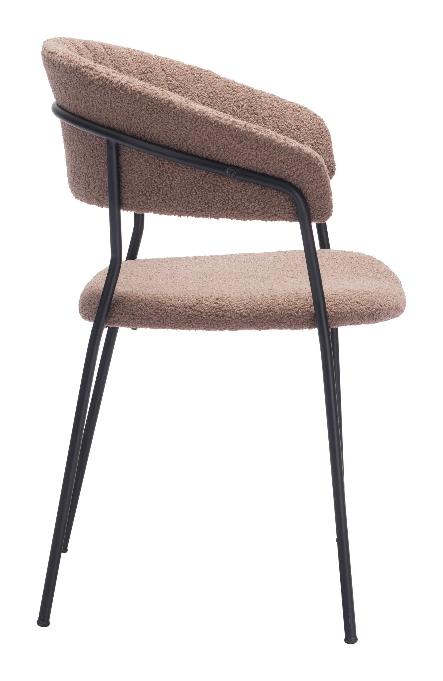 Chaise de salle à manger Joséphine (lot de 2) marron