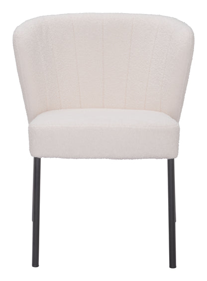 Dining Chair (Set of 2) Cream - Modern & Ergonomic Seating for Home & Office