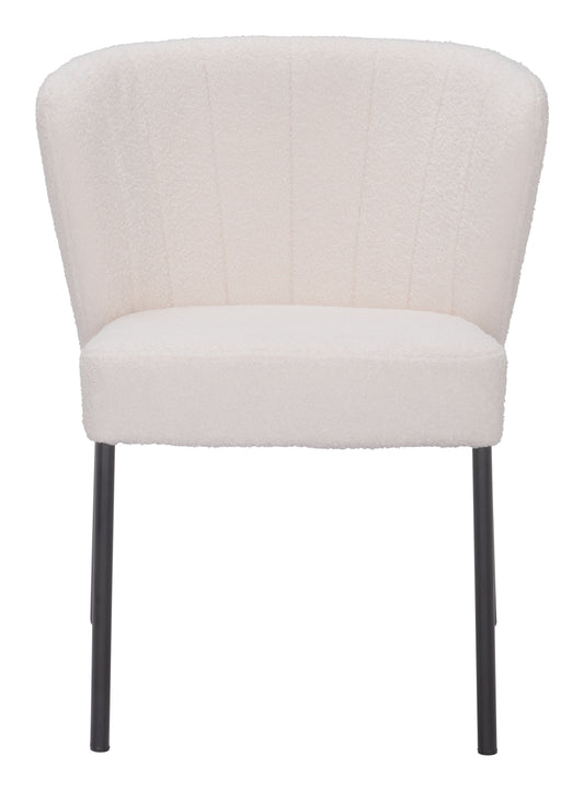 Dining Chair (Set of 2) Cream - Modern & Ergonomic Seating for Home & Office