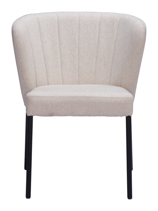 Dining Chair (Set of 2) Beige - Modern & Ergonomic Seating for Home & Office