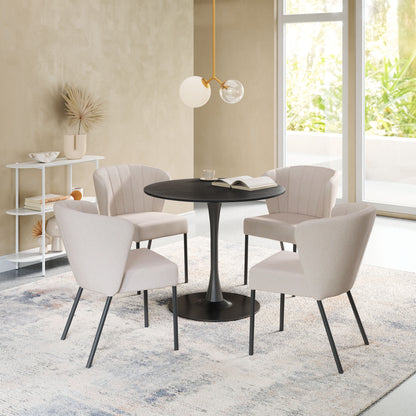 Chaise de salle à manger Aimee (lot de 2) beige
