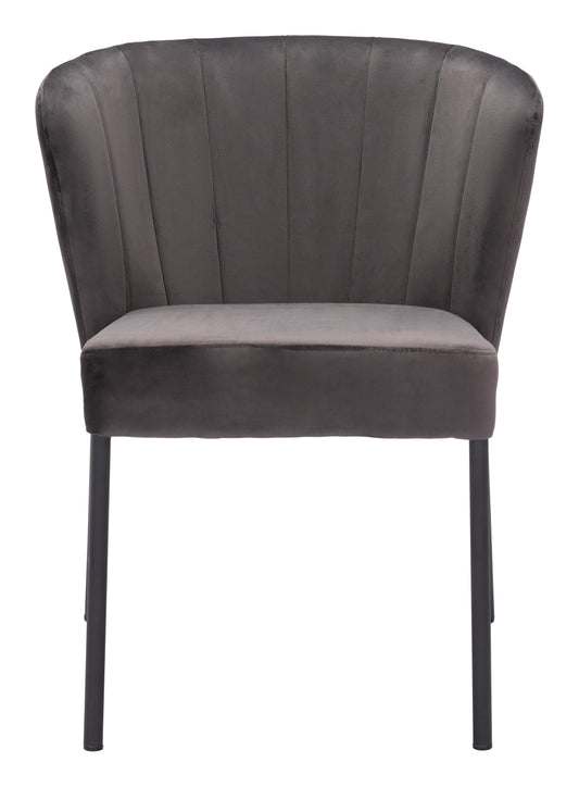 Dining Chair (Set of 2) Gray - Modern & Ergonomic Seating for Home & Office
