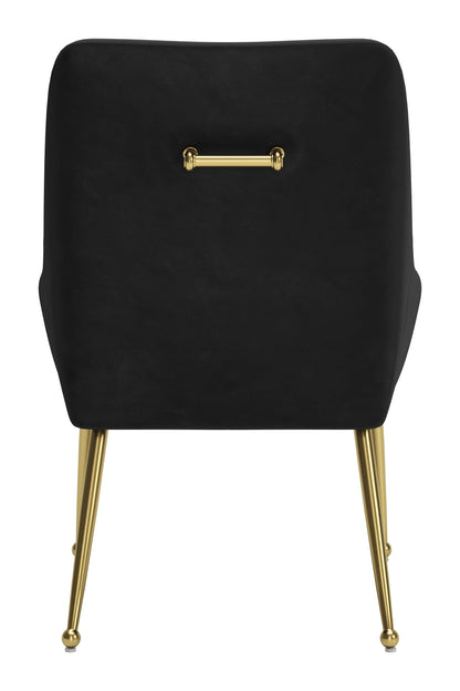 Dining Chair Black & Gold - Modern & Ergonomic Seating for Home & Office