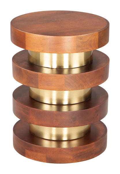 Table d'appoint Marigot en noyer