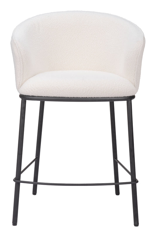 Taburete de mostrador color marfil: calidad superior y diseño elegante para tu hogar