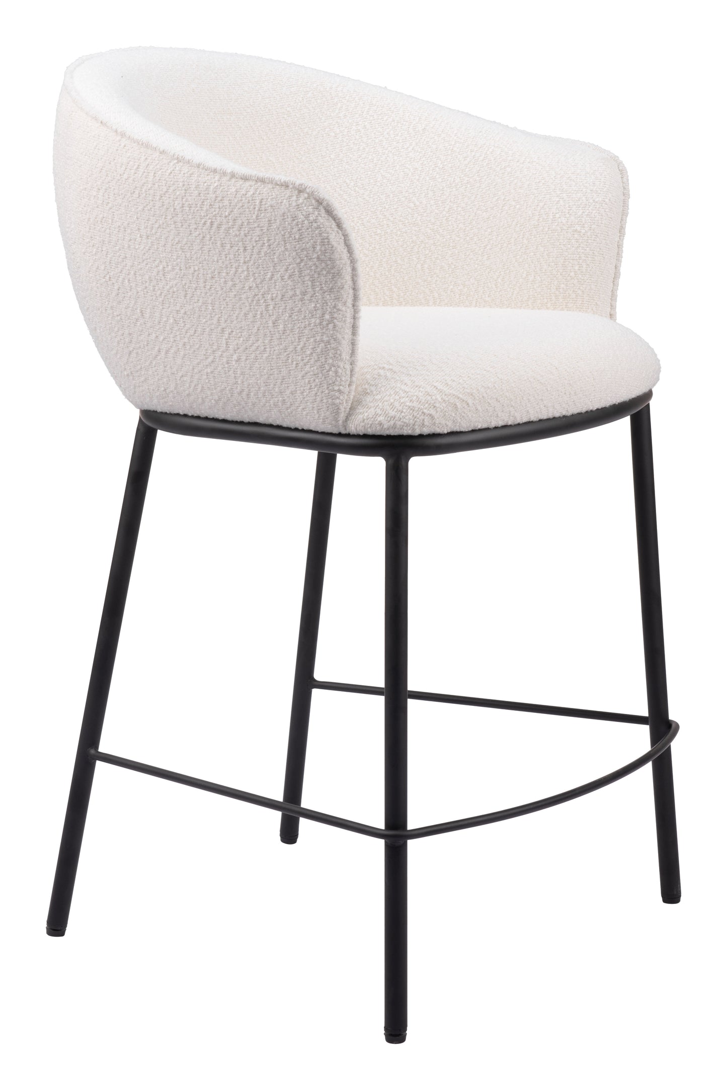 Tabouret de comptoir Essen ivoire