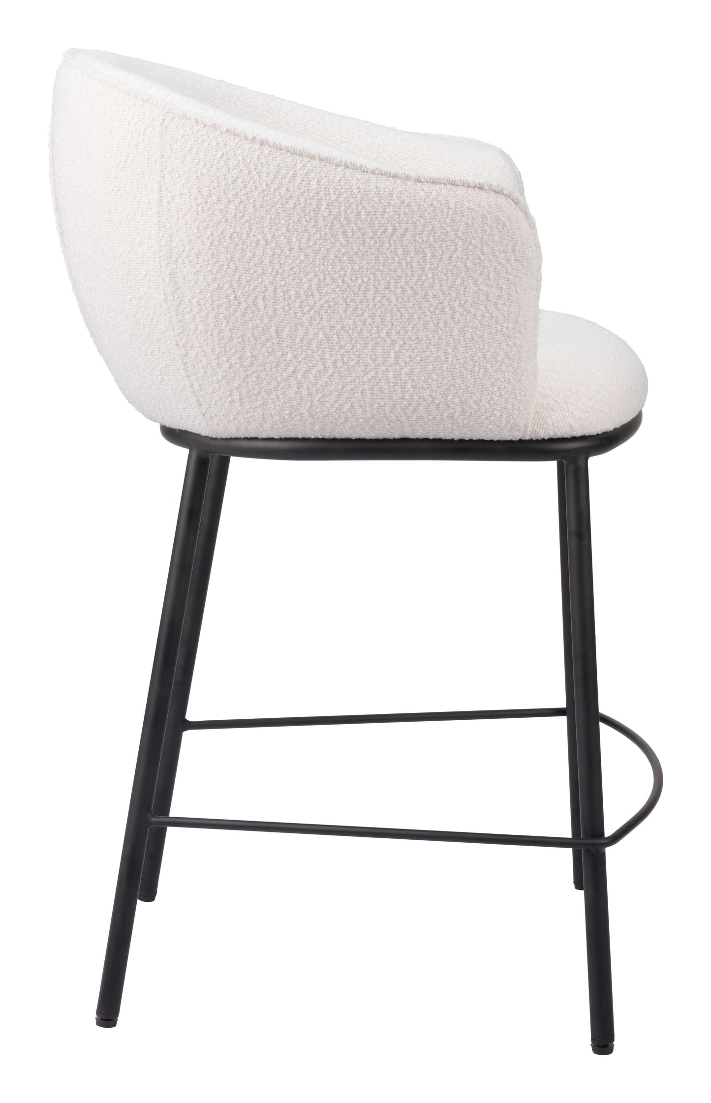Tabouret de comptoir Essen ivoire