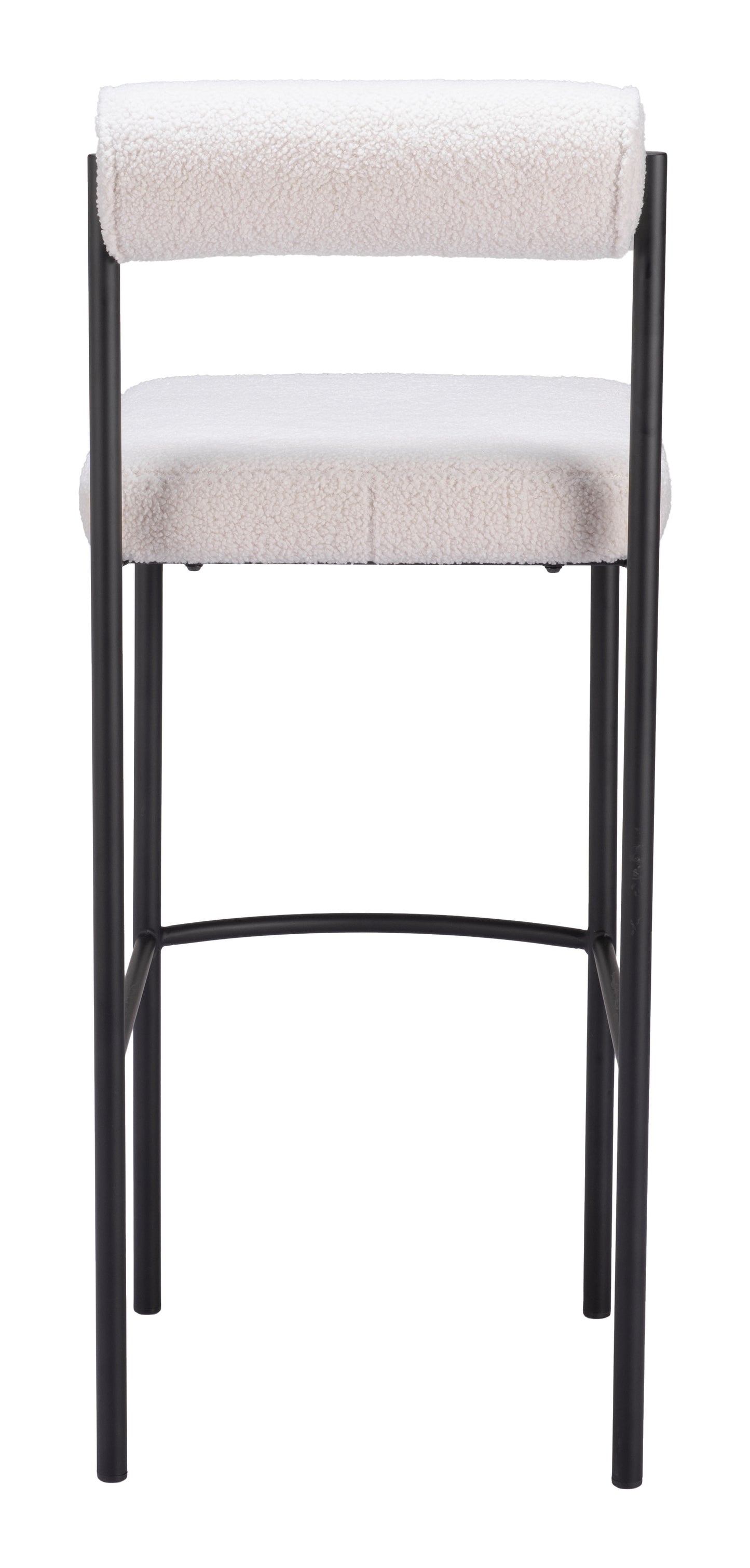 Tabouret de bar Livorno (lot de 2) Ivoire