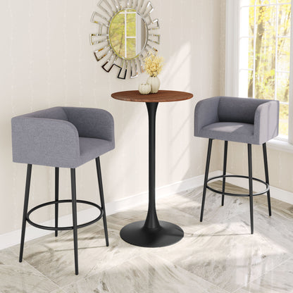 Table de bar Auray marron