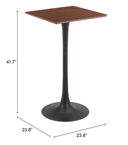 Bar Table Brown - Elegant & Durable Dining Table for Stylish Spaces