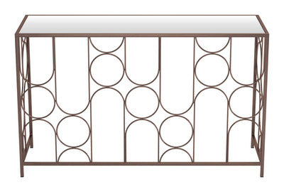 Console Table Bronze - Elegant & Durable Dining Table for Stylish Spaces