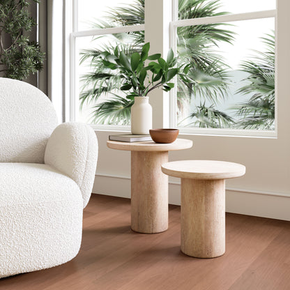 Accent Table Set (2-Piece) Natural - Elegant & Durable Dining Table for Stylish Spaces