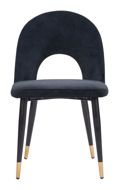 Dining Chair (Set of 2) Black - Modern & Ergonomic Seating for Home & Office