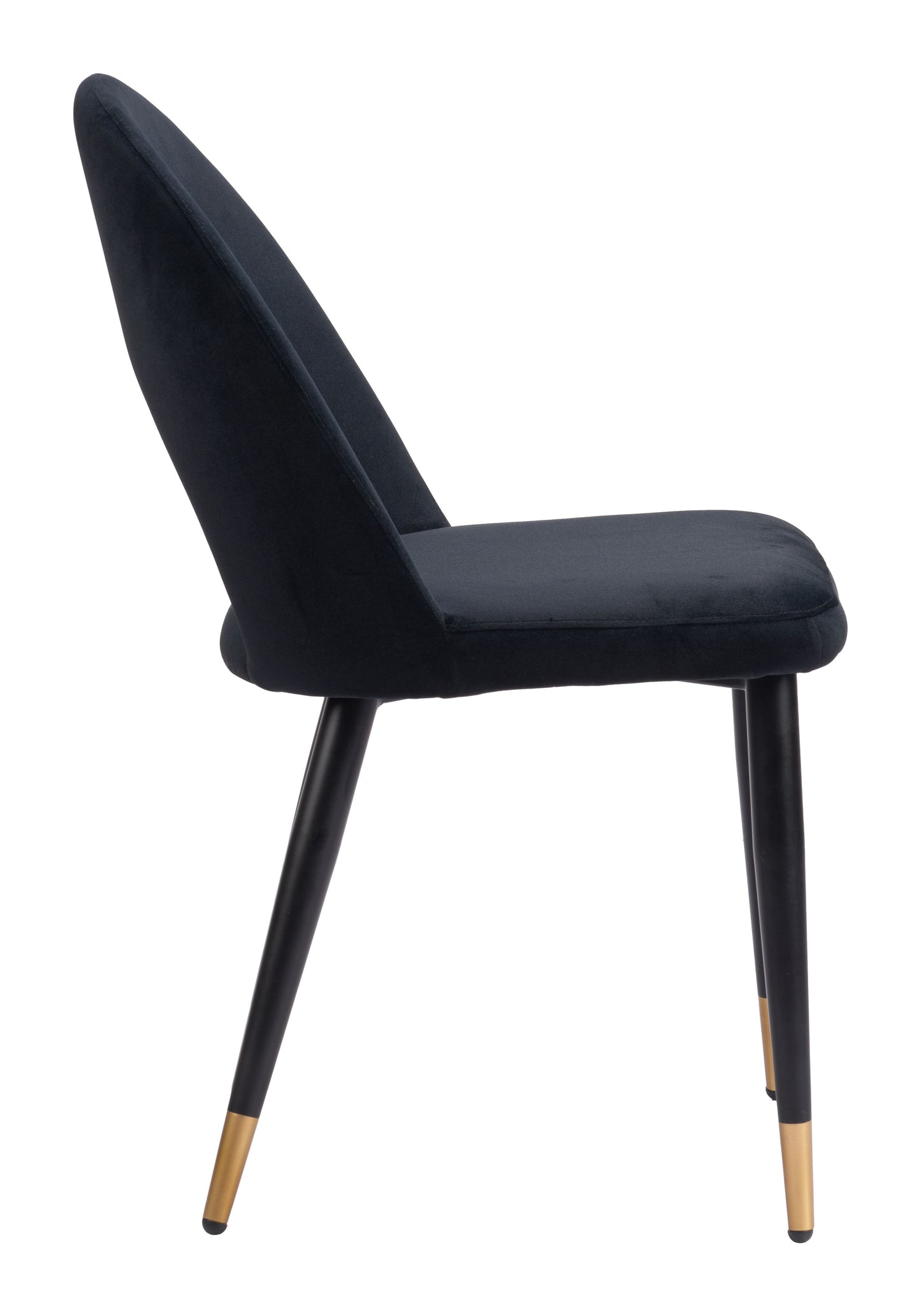 Dining Chair (Set of 2) Black - Modern & Ergonomic Seating for Home & Office